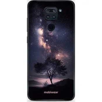 Pouzdro na mobilní telefon Lesklý kryt Mobiwear Glossy - Xiaomi Redmi Note 9 - G005G Strom s galaxií (Prémiové lesklé pouzdro, obal, kryt Mobiwear Glossy na mobil Xiaomi Redmi Note 9 - G005G Strom s galaxií, materiál Plast + TPU silikon - krytí po všech stranách, neošoupatelný)