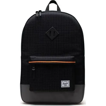 Městský batoh HERSCHEL batoh - Heritage Black Grid/Gargoyle/Sun Orange (05722) velikost: OS
