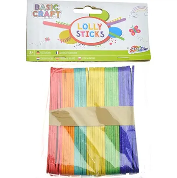 kreativní sada Grafix Kreativní tyčinky z lízátek - mix barev