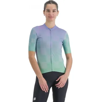 cyklistický dres dámský dres Sportful Rocket W Jersey, chalk violet jade cream - vel. S 118236
