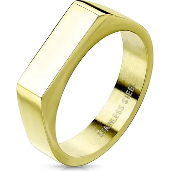 Prsten Steel Edge Dámský pečetní prsten SERM7686G Velikost: 49