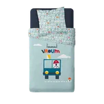 TODAY Dětské povlečení hasiči 140x200 63x63 cm