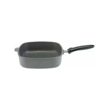 Pánev pánev 26x26x7 grilovací SKK Diamond 3000 plus non-stick (7 cm hluboká s ručkou ,2,25kg grilovací dno)