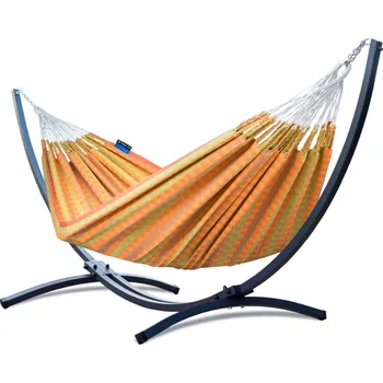 Houpací síť POTENZA ocelový rám GRANDE 220kg + houpací síť MORENA 220x160