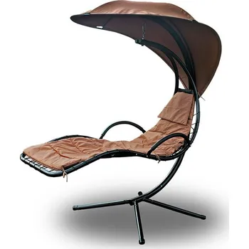 Zahradní lehátko Houpací lehátko Aston - béžová