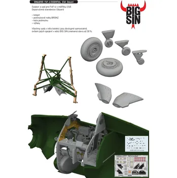 Plastikový model Eduard 1/48 F4F-4 ESSENTIAL (EDUARD)