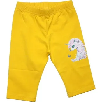 Dívčí dětské legíny tříčtvrteční JEDNOROŽEC - 105/16 98