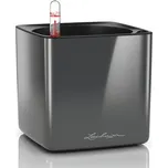 Lechuza Cube Glossy 14 cm antracit