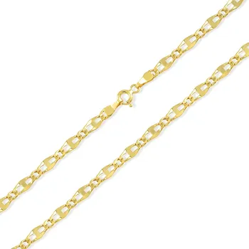 Řetízek Lillian Vassago Zlatý řetízek Smashed LLV31-GCH118 Barva zlata: Žlutá, Délka řetízku: 45 cm