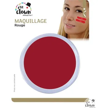 Barva na vlasy P'TIT CLOWN Make-up červený v kelímku 10 g