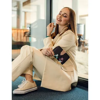 Peněženka Trendová dámská koženková peněženka VUCH Iris wallet, růžová