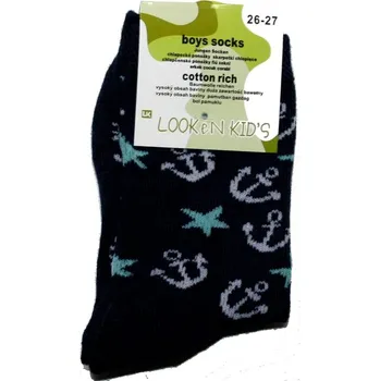 Dětské ponožky chlapecké klasické 7867 128/23