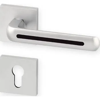 Dveřní kování ACT SERVIS ACT - Linia RHR Provedení: PZ (vložkový zámek), Povrch: Nerez / černá