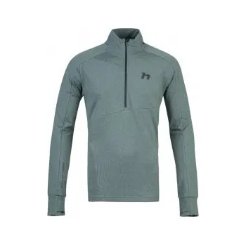 Pánská mikina Hannah ERNIE chinois mel XXL; Zelená mikina + DÁREK DLE VÝBĚRU!