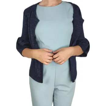 Dámské sako Zabaione Mirabella Dámské sáčko s kanýrem VV-4585 VV-4585_navy M