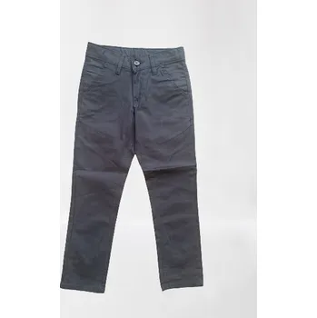 Chlapecké kalhoty Turecko Chlapecké elegantní kalhoty 23999 modrá, černá barva: modrá, Rozměr: 140