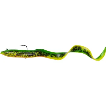 Umělá nástraha Savage Gear - Real Eel 20cm 38g Fire Tiger