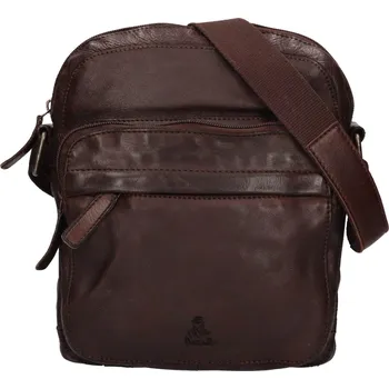 Pánská aktovka Pánská kožená taška na doklady Dakar Dan - hnědá