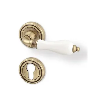 ACT servis - Barok R Provedení: PZ (vložkový zámek), Povrch: Bronz