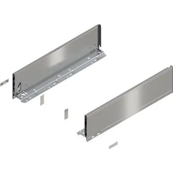 Nábytkové kování BLUM LEGRABOX pure sada výška M, BLUMOTION S, 70kg, délka 600mm, nerez