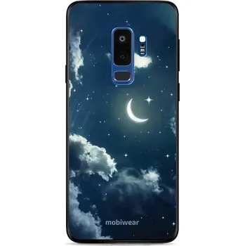 Pouzdro na mobilní telefon Lesklý kryt Mobiwear Glossy - Samsung Galaxy S9 Plus - G048G - Noční obloha (Prémiové lesklé pouzdro, obal, kryt Mobiwear Glossy na mobil Samsung Galaxy S9 Plus - G048G - Noční obloha, materiál Plast + TPU silikon - krytí po všech stranách, neošoupatelný)