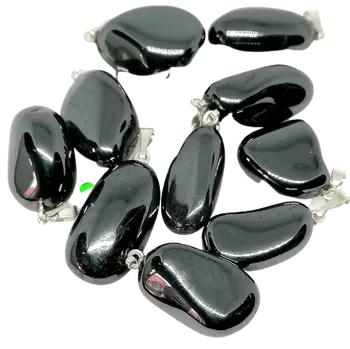 Přívěsek Hematitový přívěsek tromlovaný