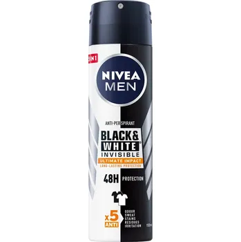 Nivea Men Invisible For Black & White Ultimate Impact antiperspirant 150 ml