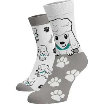 Dámské ponožky Veselé ponožky Pudl 39-41