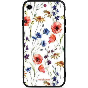Lesklý kryt Mobiwear Glossy - Apple iPhone 8 - G032G - Luční kvítí (Prémiové lesklé pouzdro, obal, kryt Mobiwear Glossy na mobil Apple iPhone 8 - G032G - Luční kvítí, materiál Plast + TPU silikon - krytí po všech stranách, neošoupatelný potisk, tenké)