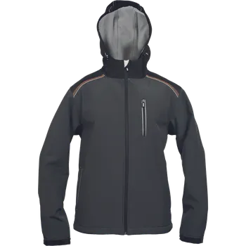 Pánská softshellová bunda KNOXFIELD RYO softshell bunda antracit - v. S