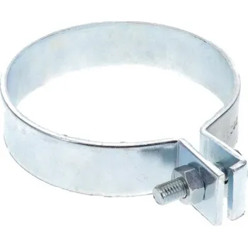 Výfuková trubka Objímka výfuku pozink, průměr 80,5 mm HOBI