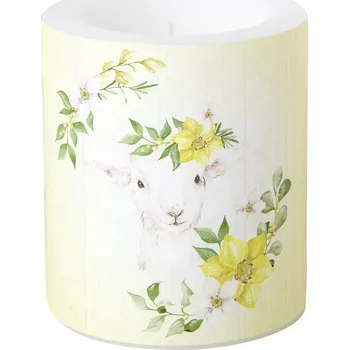 Svíčka Velká svíčka 9x10.5 cm LAMMY yellow, IHR ▪ Kč 280 ️ - Luxurytable.cz IHR