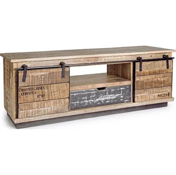 Komoda BIZZOTTO dřevěný TV stolek TUDOR 0746494