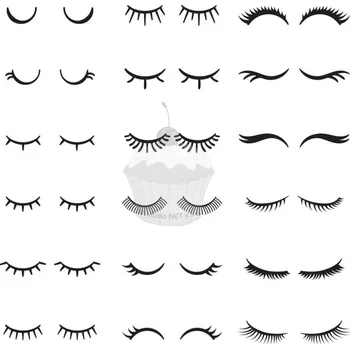 Jedlá dekorace na dort Caketools Jedlý papír "Oči cartoon 9" A5