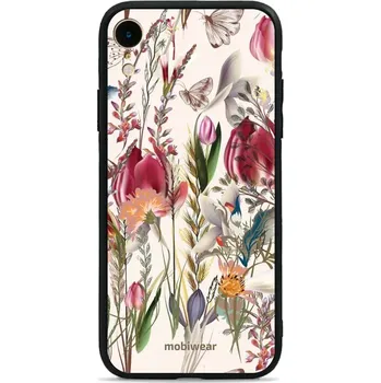 Pouzdro na mobilní telefon Lesklý kryt Mobiwear Glossy - Apple iPhone XR - G031G - Rozkvetlá louka (Prémiové lesklé pouzdro, obal, kryt Mobiwear Glossy na mobil Apple iPhone XR - G031G - Rozkvetlá louka, materiál Plast + TPU silikon - krytí po všech stranách, neošoupatelný potisk,)