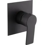 baterie SAT B-Way sprchová včetně podomítkového tělesa černá matná SATBSBW210