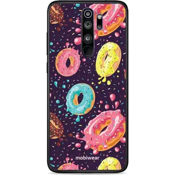 Pouzdro na mobilní telefon Lesklý kryt Mobiwear Glossy - Xiaomi Redmi Note 8 Pro - G046G - Donutky (Prémiové lesklé pouzdro, obal, kryt Mobiwear Glossy na mobil Xiaomi Redmi Note 8 Pro - G046G - Donutky, materiál Plast + TPU silikon - krytí po všech stranách, neošoupatelný potisk,)