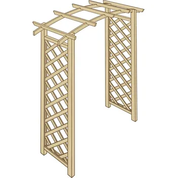 Skleník LANIT PLAST Pergola na růže LANITPLAST S7011 LG2406