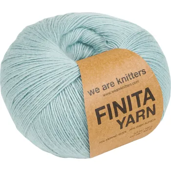 Příze we are knitters Příze Finita Yarn – modrá Aquamarine