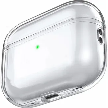 Příslušenství pro sluchátka Plastový průhledný obal pro Airpods pro 2