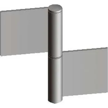 Příslušenství pro plot FAC Pant pro oc. dveře k přivař., 2-dílný, výs.čep s podl., černý – VÝROBA UKONČENA