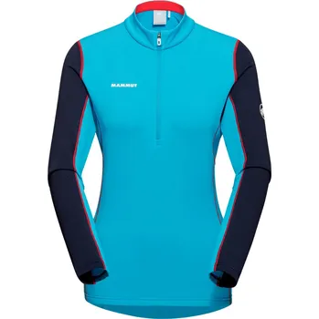 Sportovní oblečení Mammut Mammut Aenergy ML Half Zip Pull Women Barva - Velikost: Modrá světlá - XS