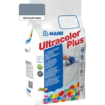 Spárovací hmota MAPEI Ultracolor Plus 125 spárovací hmota hradní šedá 5kg