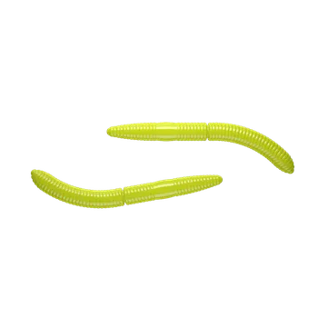 Umělá nástraha Libra Lures FATTY D'WORM - Krill 65mm/10ks Barva: Hot Yellow 006