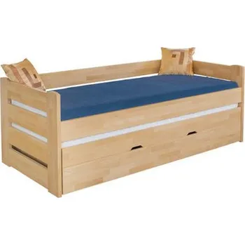 Postel Buková postel Vario, Mrava Výběr moření: Ořech, Rozměr postele: 90x200