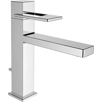 Vodovodní baterie Laufen Quadriga umyvadlová baterie, pevný výtok 140 mm, s automatickou výpustí, chrom HF901103100000
