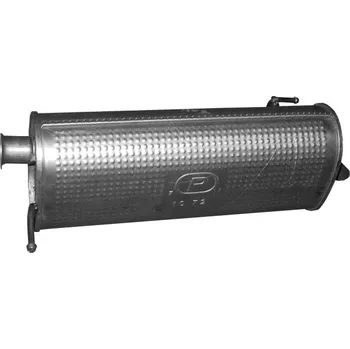 Zadní díl výfuku Zadní tlumič výfuku, , 287301J100, 287304P100, POLMO, 10.72