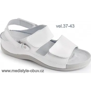Dámská zdravotní obuv MEDISTYLE PETRA SP-511 sandál bílý, bílá - 41
