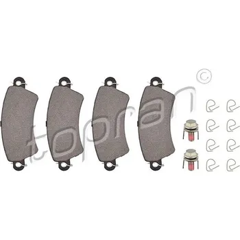 Brzdová destička Sada brzdových destiček, kotoučová brzda, , 425152, 425203, 425484, TOPRAN, 722 515