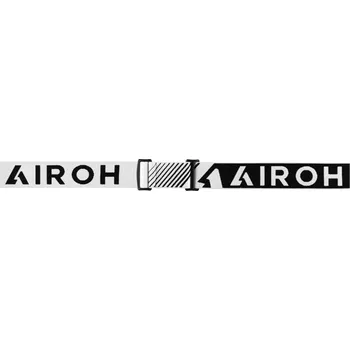 Motocyklové brýle Náhradní popruh pro motokrosové / enduro / MTB brýle AIROH BLAST XR1 barva bílo/černá - 1 kus